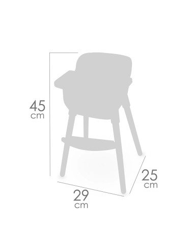 Set Trona y Parque de Muñecas Tulipe 2x1