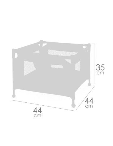 Set Trona y Parque de Muñecas Tulipe 2x1