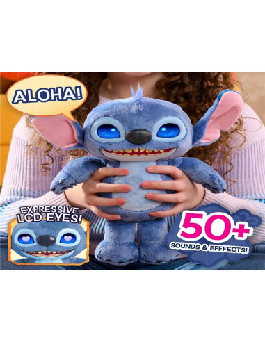 Peluche Interactivo de Disney Stitch Many Moods...
