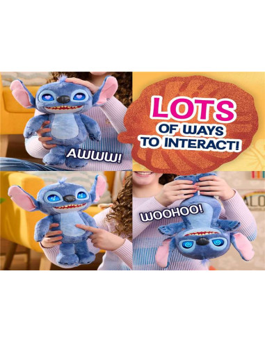 Peluche Interactivo de Disney Stitch Many Moods...