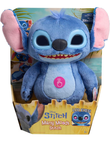 Peluche Interactivo de Disney Stitch Many Moods...