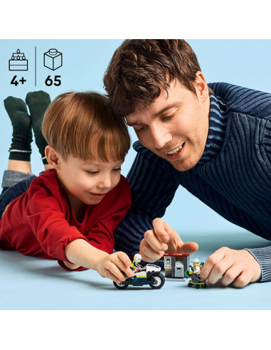 LEGO City Persecución en Moto de Policía