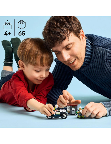 LEGO City Persecución en Moto de Policía