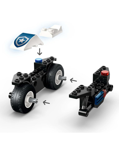 LEGO City Persecución en Moto de Policía
