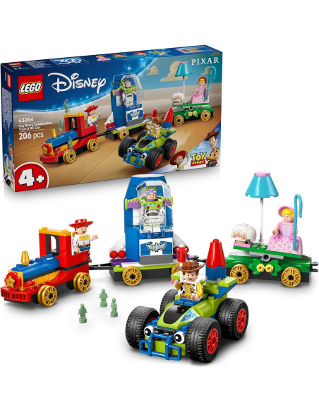 LEGO | Disney y Pixar Tren de Celebración de Toy Story y Coche Radio Control