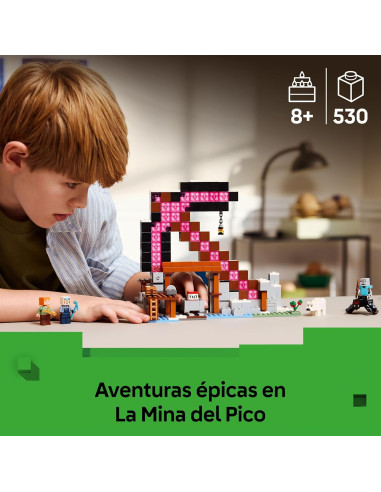 LEGO Minecraft La Mina del Pico