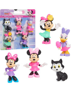Paquete de 5 Minifiguras Minnie Mouse de Disney