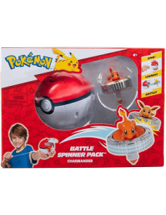 Pokemon Battle Spinner Single-Pack Charmander & Poké Ball