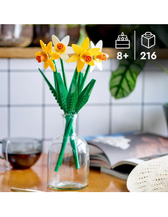 LEGO Creator Narcisos, Kit de Maquetas de Flores... 2