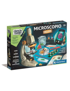 Juego educativo deluxe con microscopio 