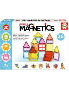 Magnetics | Juego Educativo de construcción 3D magnético...