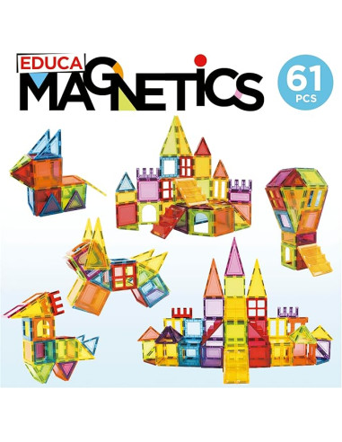 Magnetics | Juego Educativo de construcción 3D...
