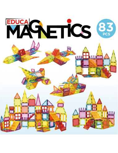 Magnetics | Juego Educativo de construcción 3D...