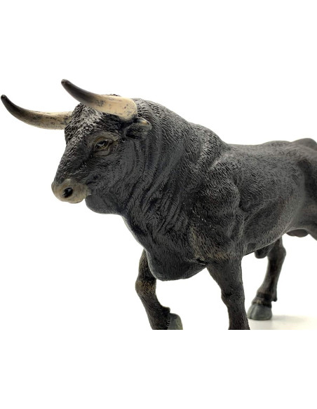 Deqube- Bravo Zaino Figura de toro, Color negro