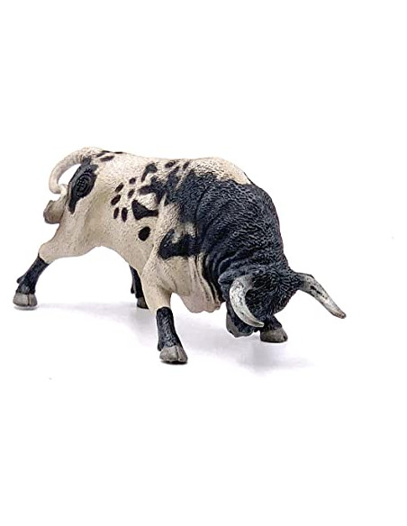 Deqube- Bravo Berrendo Embistiendo Figura de Toro