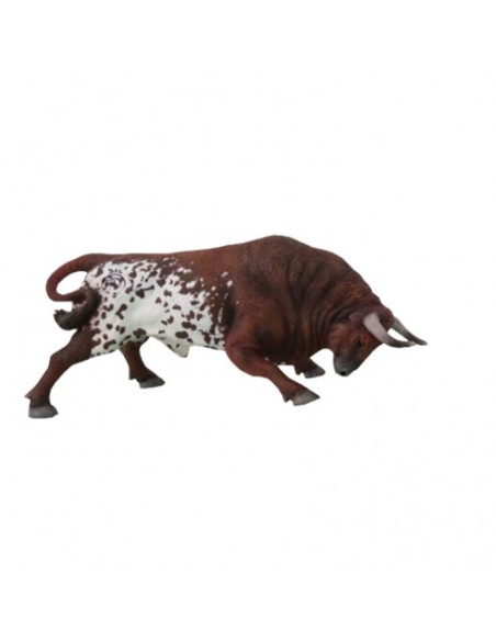 Qeqube Toro salinero Embistiendo