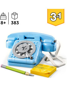 LEGO Creator 3 en 1 Teléfono Retro de Juguete con Dial... 2