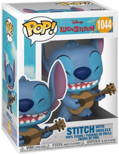 Funko Pop! Disney: Stitch with Ukulele - Lilo and Stitch