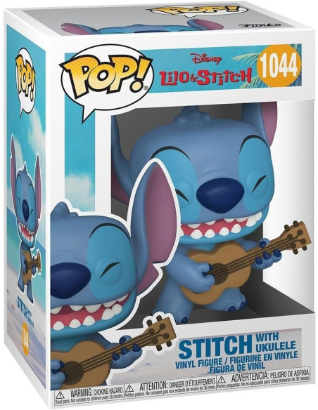 Funko Pop! Disney: Stitch with Ukulele - Lilo and Stitch