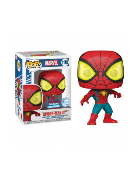 Figura Funko POP Spider-Man Oscorp Suit 1118 Marvel