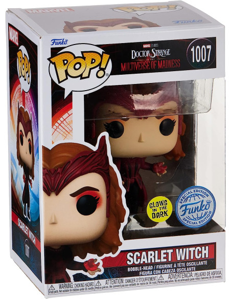 Funko Marvel: Doctor Strange in The Multiverse of Madness - Scarlet Witch - Bruja Escarlata