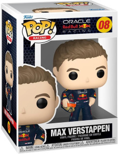 Funko Pop! Racing: Racing - MAX Verstappen con Helmet -...