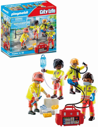 Playmobil City Life Equipo de Rescate 71244
