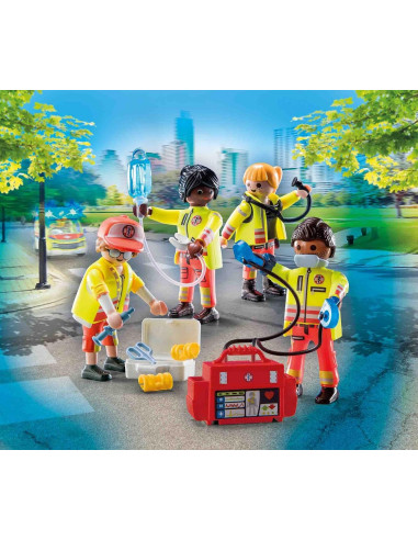 Playmobil City Life Equipo de Rescate 71244