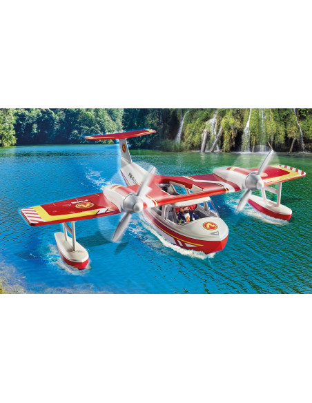 Playmobil Hidroavión de Bomberos