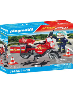 Playmobil Moto de Bomberos 2