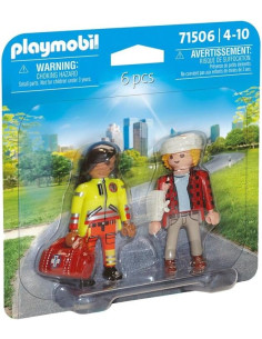 Playmobil Duo Pack Paramedico Paciente