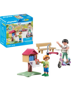 Playmobil Intercambio de Libros