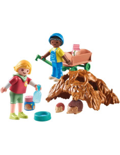 Playmobil Cuidados de la Familia de Erizos 2