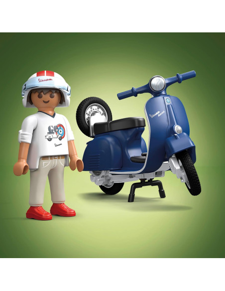 Playmobil Vespa 150 Sprint Veloce Azul 1969