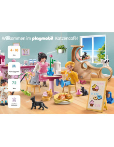 Playmobil Cafeteria Para Gatos 2