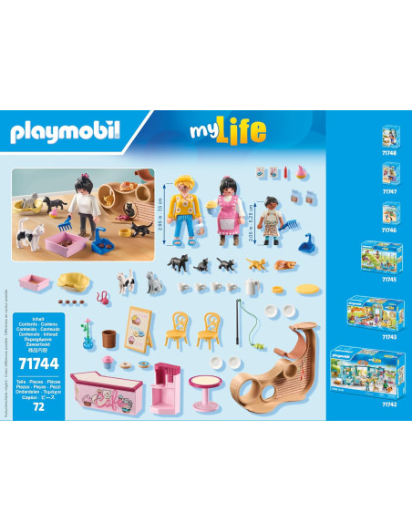 Playmobil Cafeteria Para Gatos
