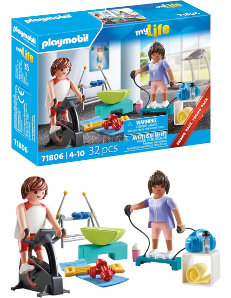 Playmobil Entrenamiento Fitness