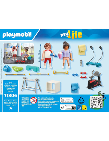 Playmobil Entrenamiento Fitness