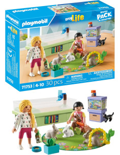 Playmobil Starter Pack Familia De Conejo
