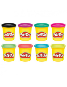 Play-Doh Pack 8 Botes plastilina Colores Vivos 2