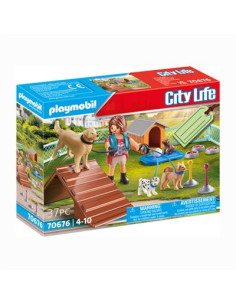 Playmobil City Life Set de Regalo Entrenadora de Perros...