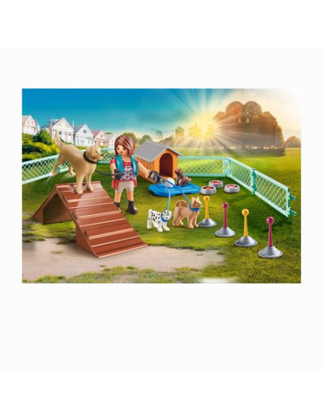 Playmobil City Life Set de Regalo Entrenadora de Perros 70676