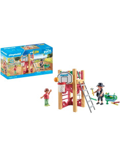 Playmobil Carpintera con Torre de Juegos