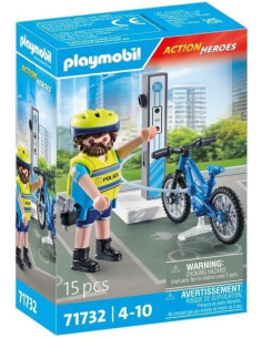 Playmobil Patrulla En Bicicleta 2