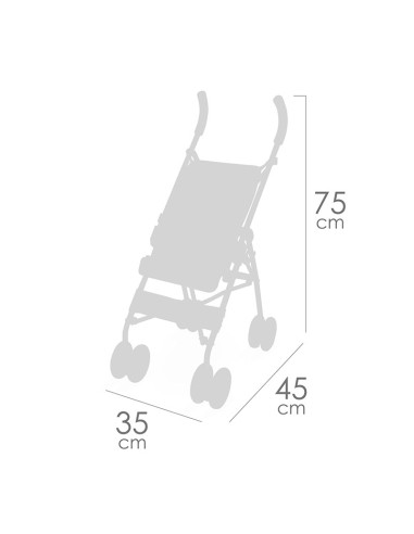 Carro de Muñecas Capriccio Silla XL