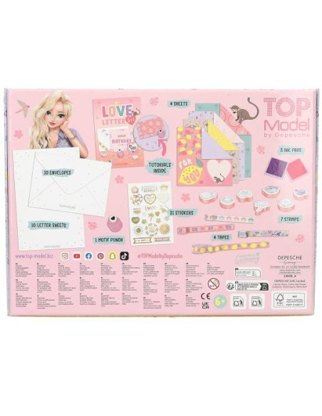 TOPModel set de cartas de amor JUICY
