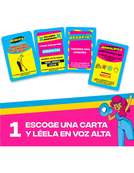 Retos en familia - Juegos de mesa del famoso juego en familia Guatafamily