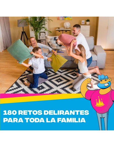 Retos en familia - Juegos de mesa del famoso juego en familia Guatafamily