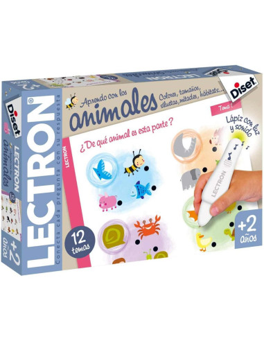 Juego Lectron Lápiz Aprendo con los Animales