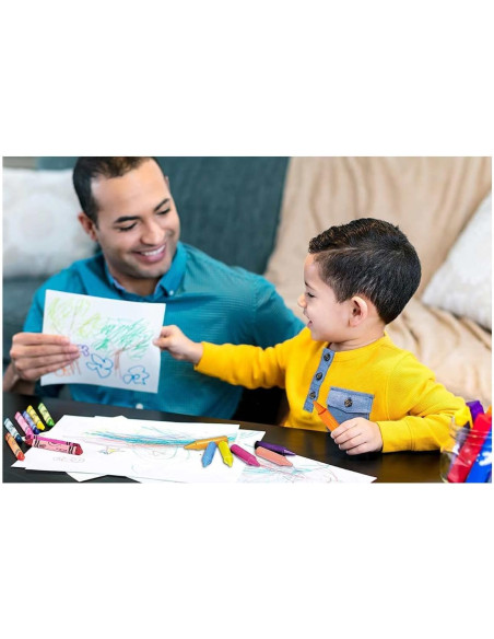 Ceras Crayola Jumbo lavables Bote 24